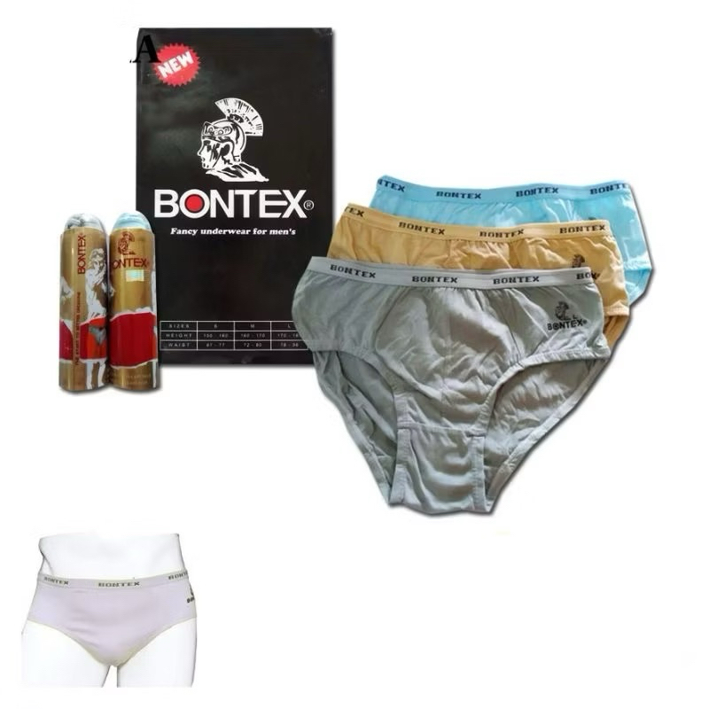 1pcs CD PRIA BONTEX BOTOL/CELANA DALAM BONTEX TABUNG