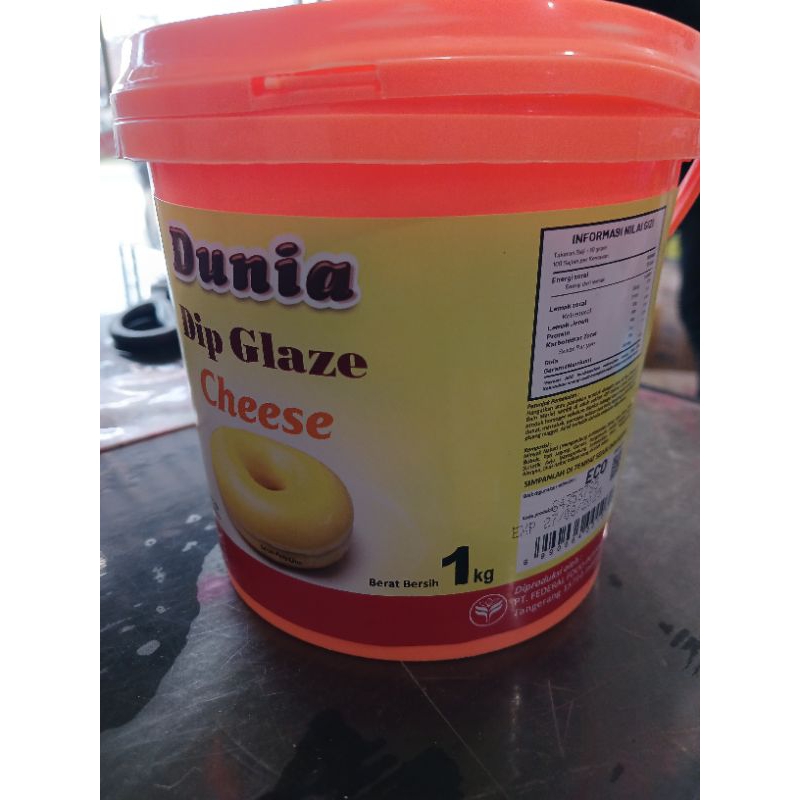 

selai Keju DUNIA EKO GLAZE 1KG CHEESE