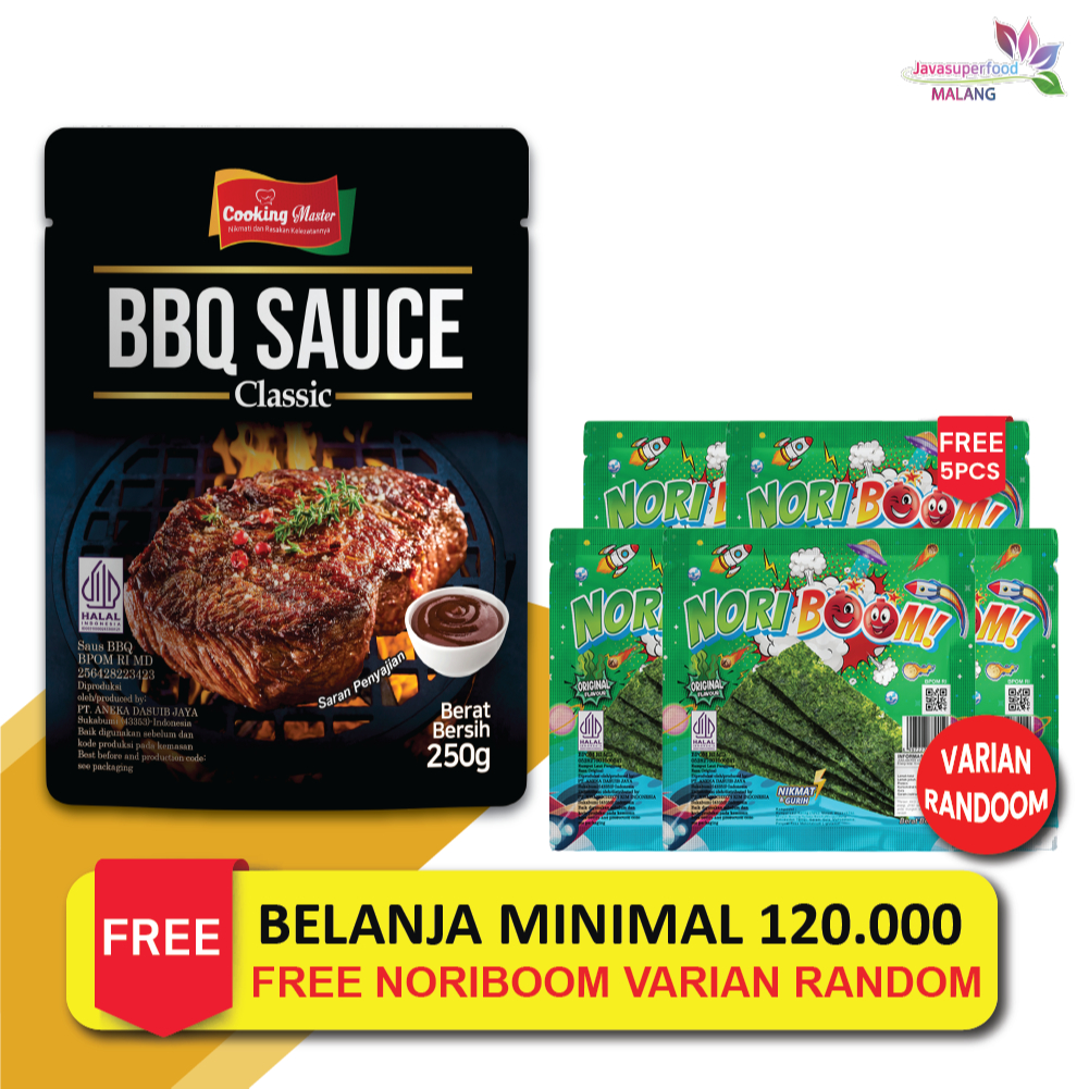 

[HALAL] Saus BBQ korea 250gr / Sauce daging BBQ STEAK