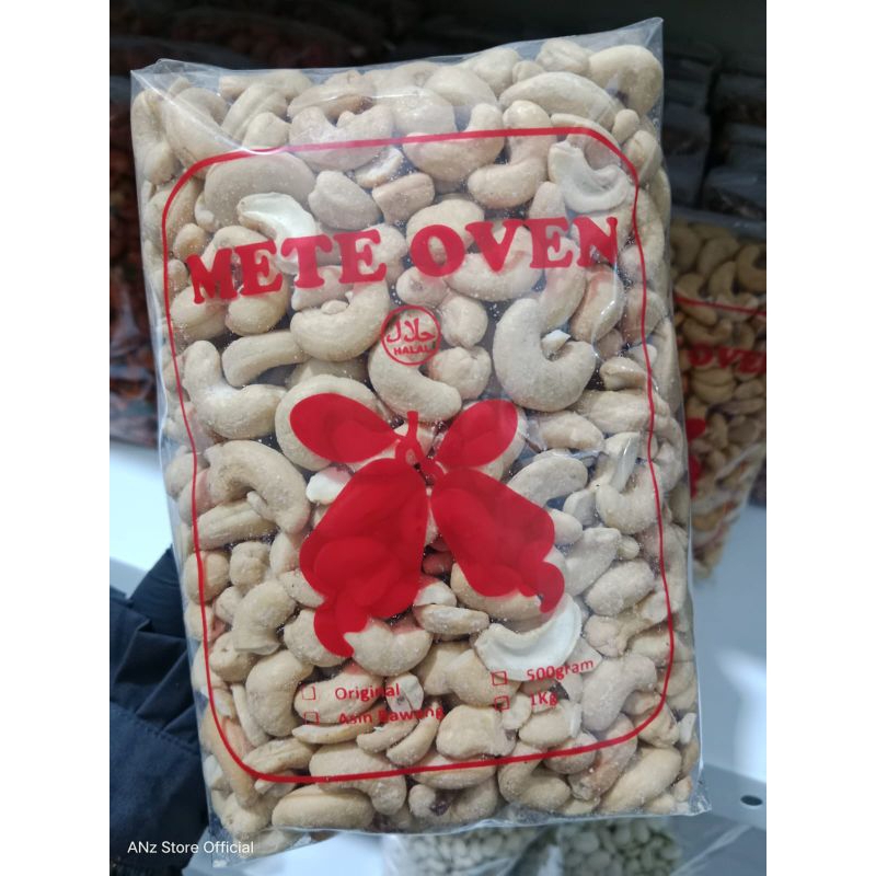 

Kacang Mete Oven Panggang Original & Bawang 250g