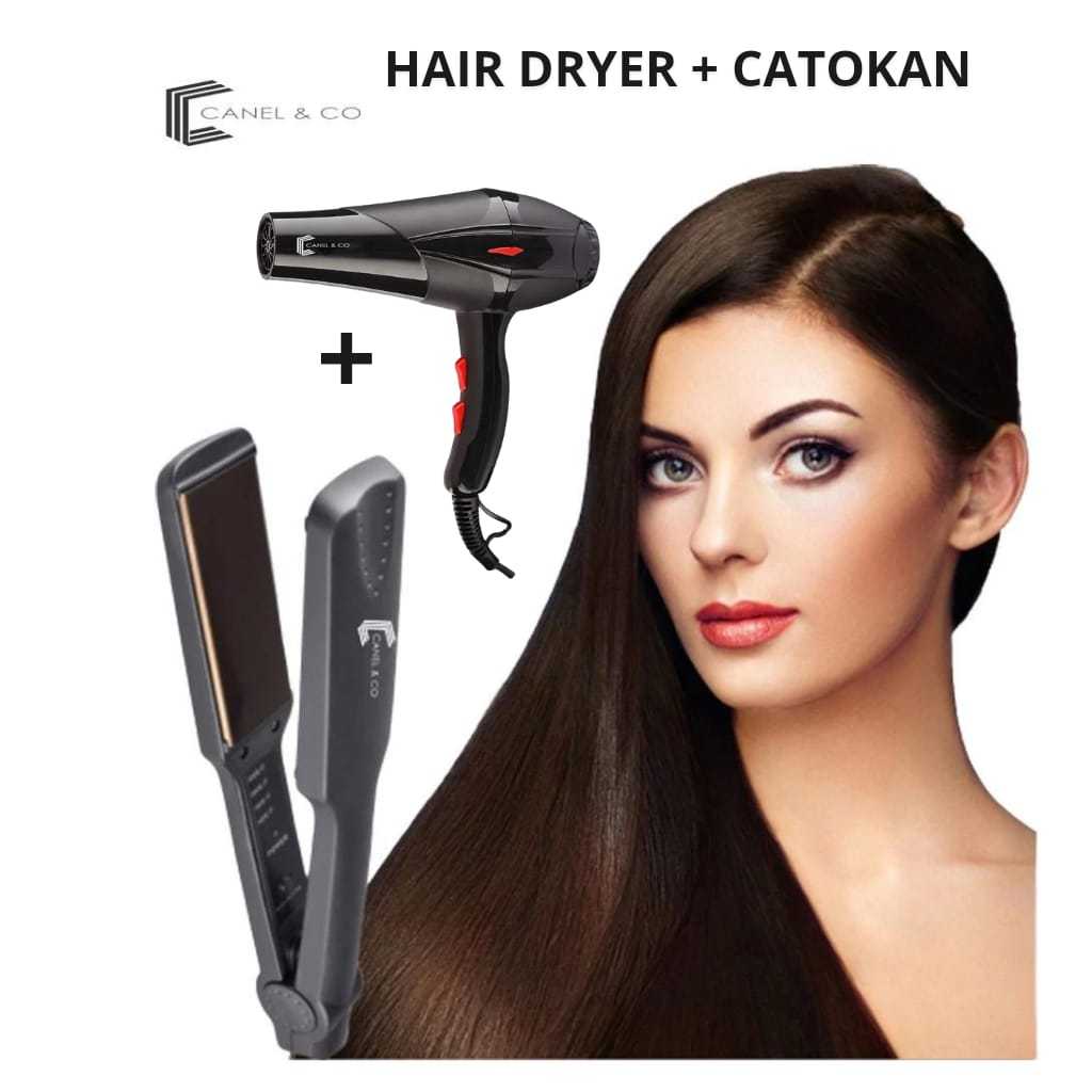 Hair Dryer & Catokan CANEL & CO Anion Beauty Salon Haircare Hot Wind Pengering Rambut Lonik