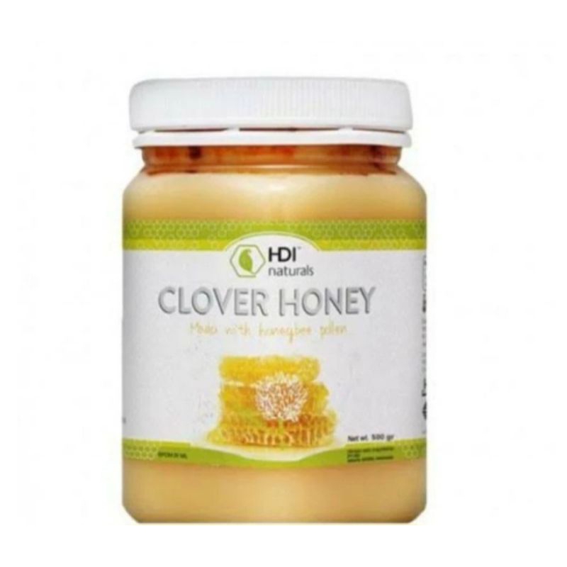 

madu clover honey 500gr exp 2026 free sendok kayu