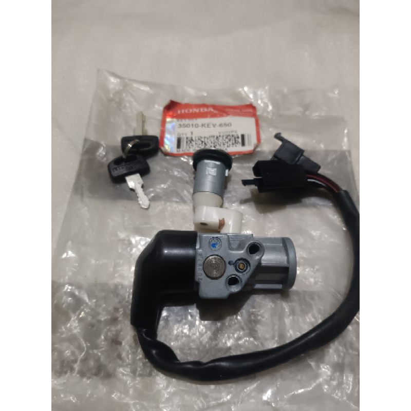 kunci kontak key set supra original  kode part 35010-KEV-650