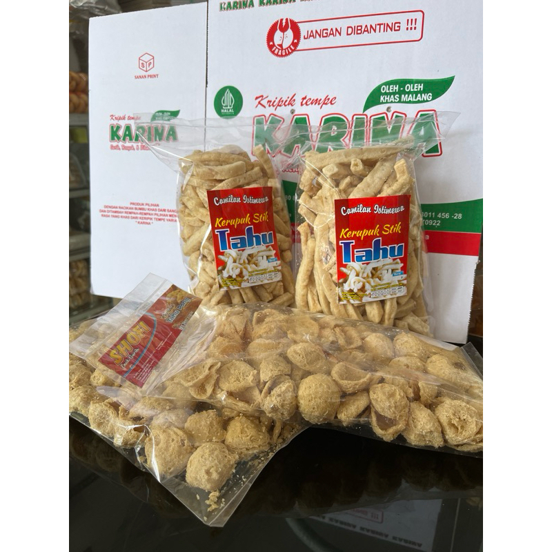 

Camilan Khas Kota Malang | Kerupuk Tahu Malang | Stik Tahu Malang | Keripik Tahu Pong