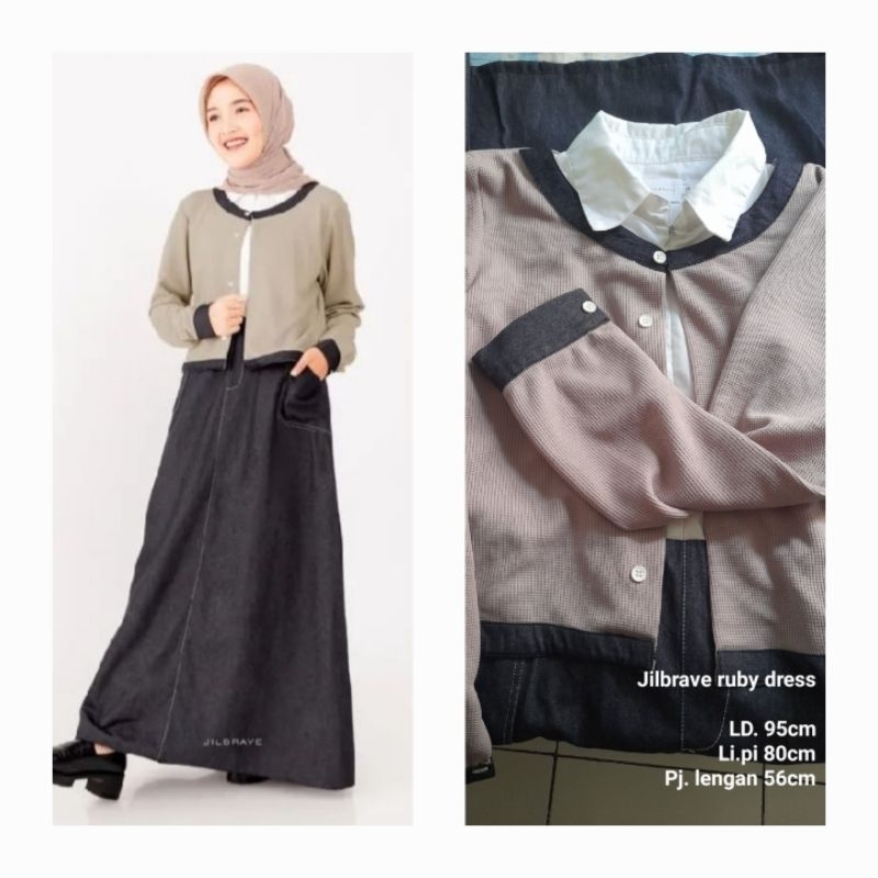 Preloved gamis Jilbrave ‐ Ruby dress