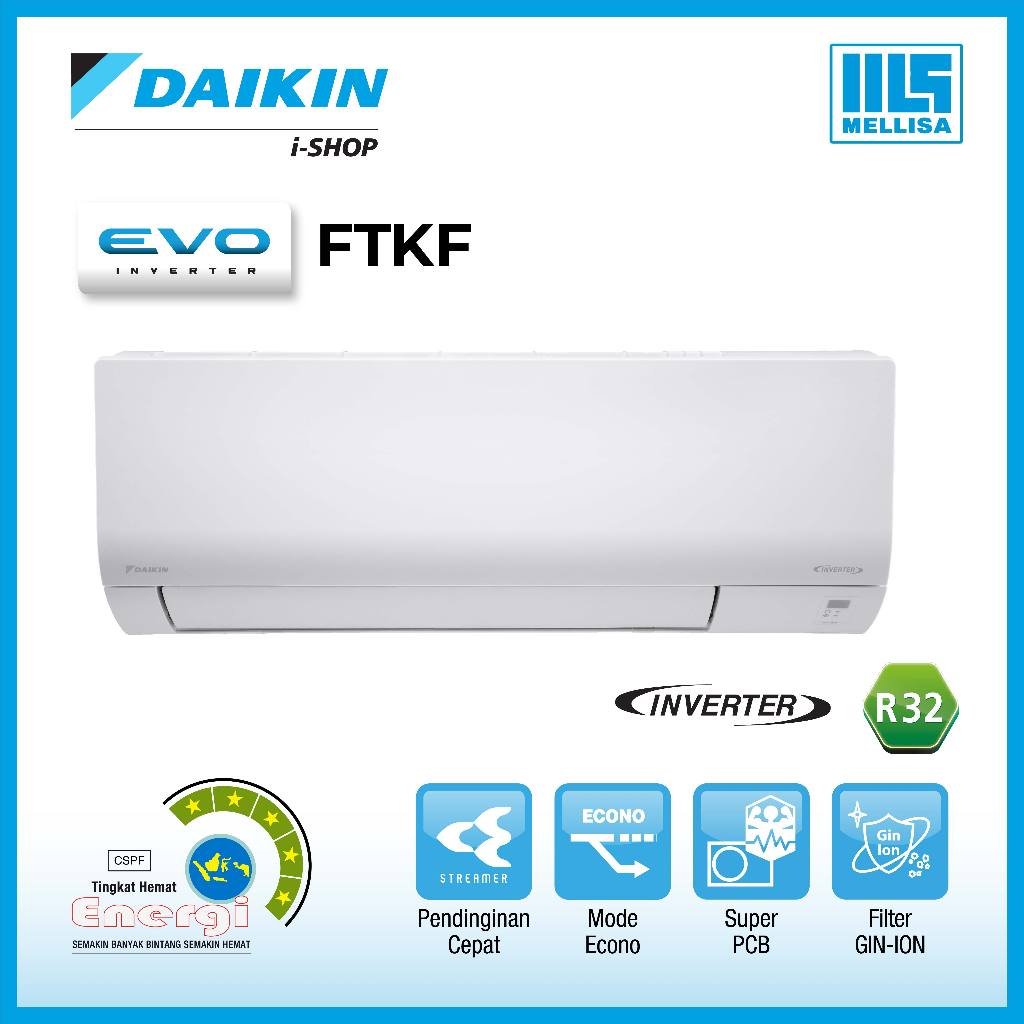AC Daikin 2 PK Evo Inverter