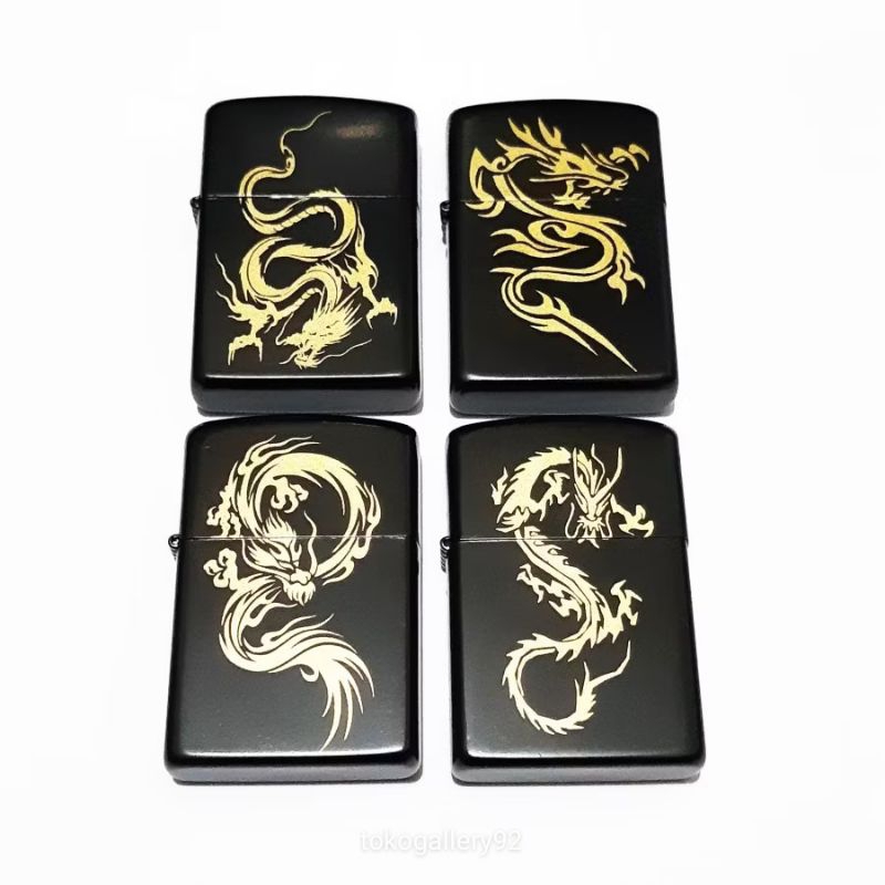 Korek Api Koleksi Motif Naga Korek Api Hitam Motif Korek Api Sumbu Antik Murah