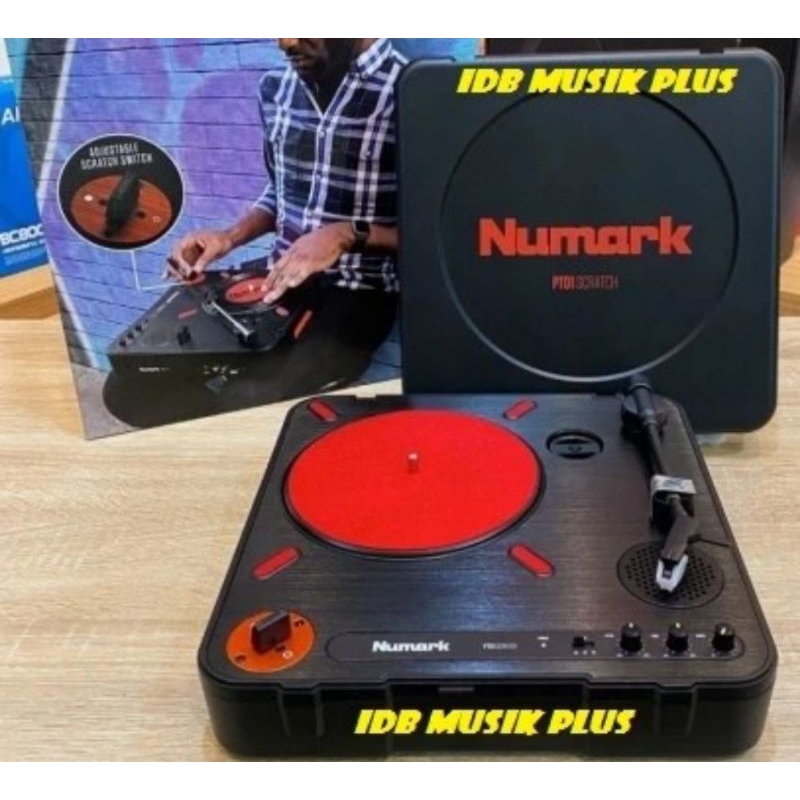Portable DJ Turntable Numark PT01 PT 01 Scratch Original