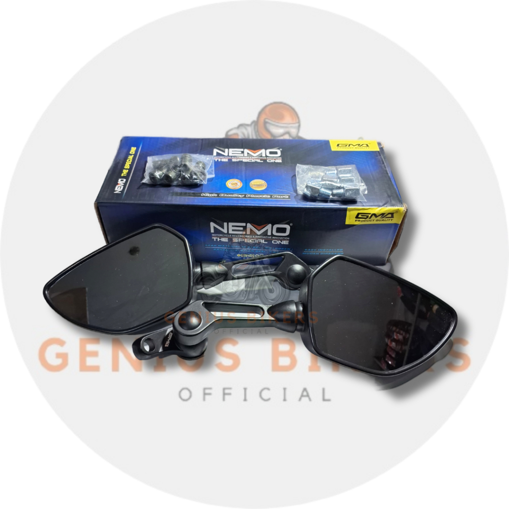 SPION MOTOR MODEL DUCATI NEMO 1007 - KACA SPION DUCATI NEMO 1007 MOTOR UNIVERSAL