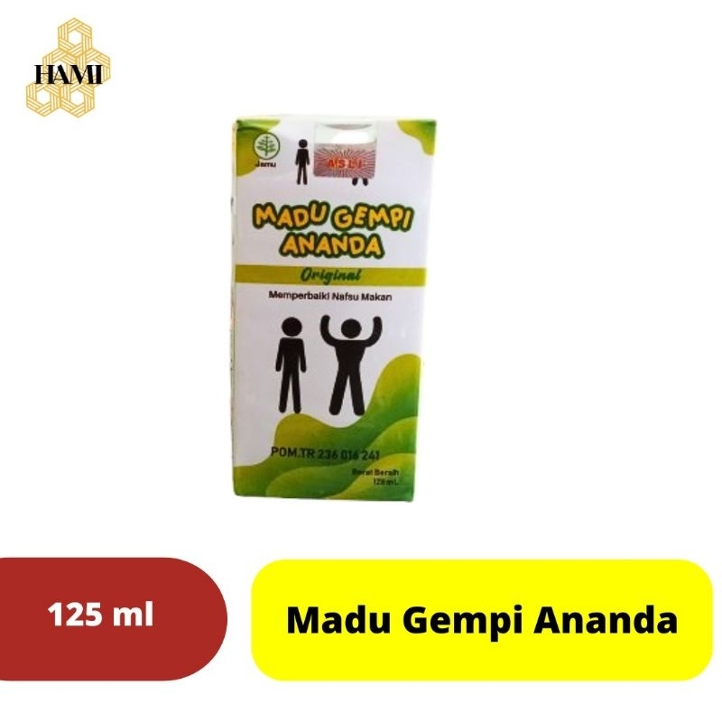 

Madu Gempi Ananda 125 ML - Madu Penggemuk Anak