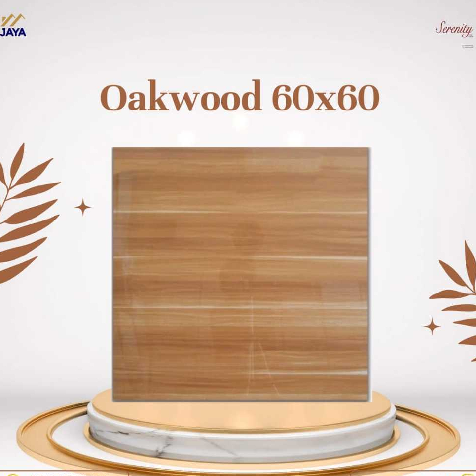 GRANIT LANTAI GLOSSY OAKWOOD 60X60 SERENITY