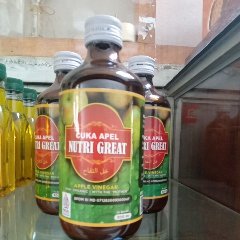 

Cuka Apel Nutri Great 300mL || Kurma dan Madu Kota Padang