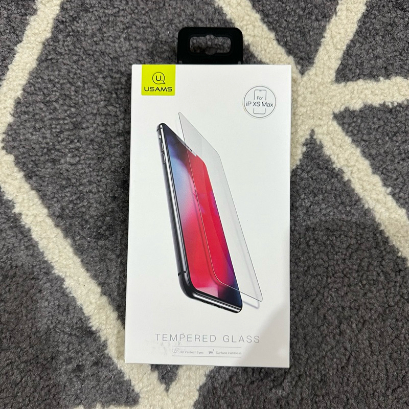 USAMS TEMPERED GLASS IPHONE XS MAX