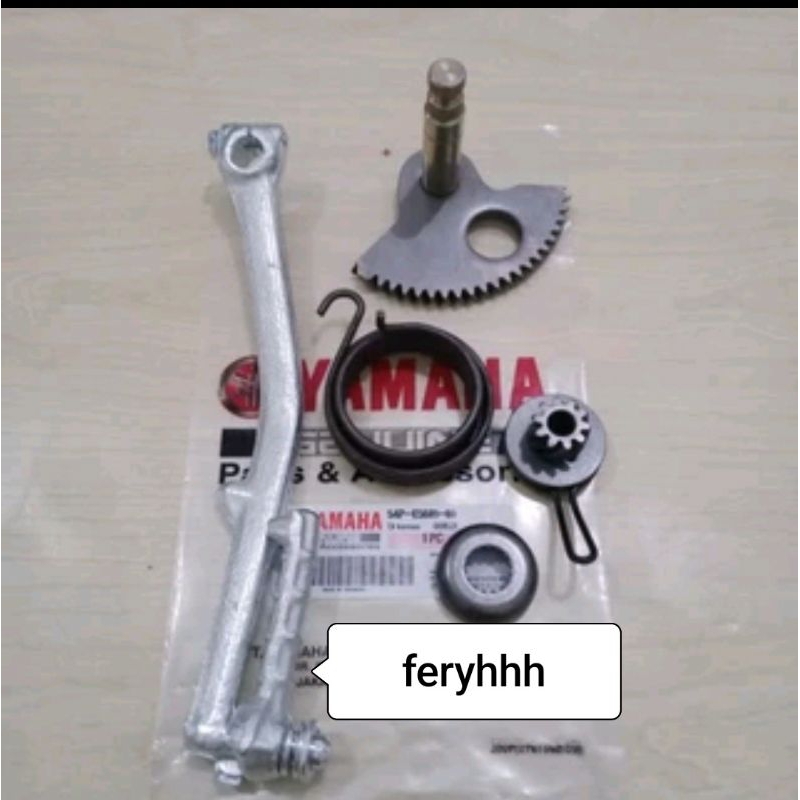 as selahan + per engkol + pinion kick stater + slahan mio j / xride / soul gt