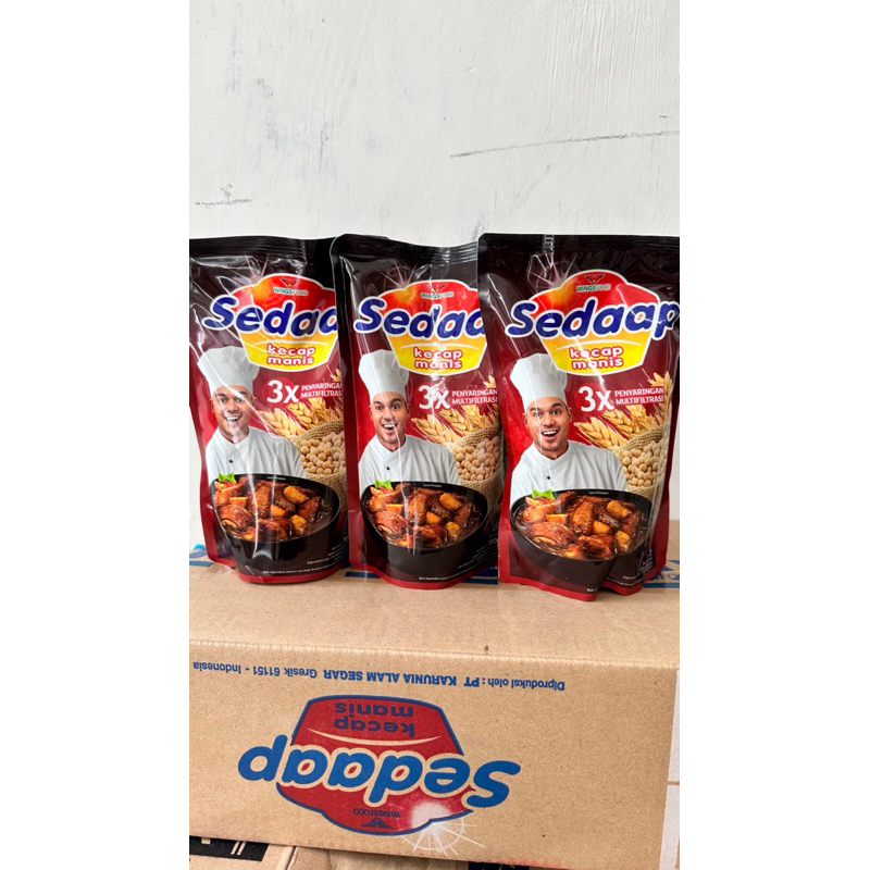 

Kecap Manis Sedaap Pouch 700gr | Promo wingsfood