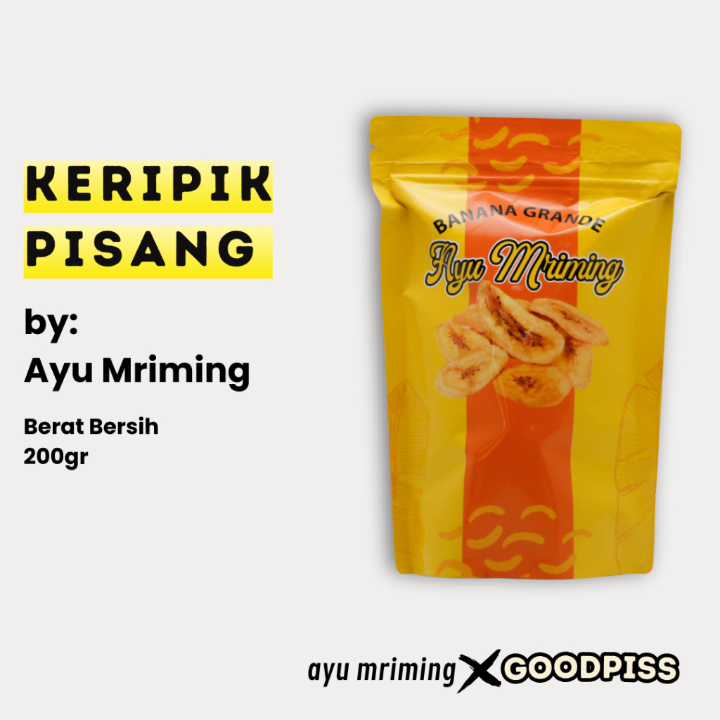 

Ayu Mriming Keripik Pisang Renyah