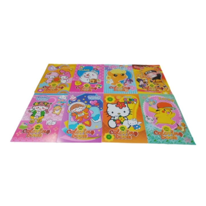 

10pc Buku Mewarnai Edukasi GL