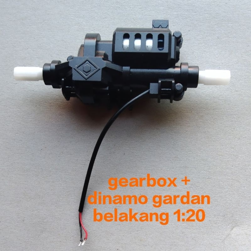 Part Gearbox + Dinamo Gardan Belakang RC Offroad Rock Crawler 1:20