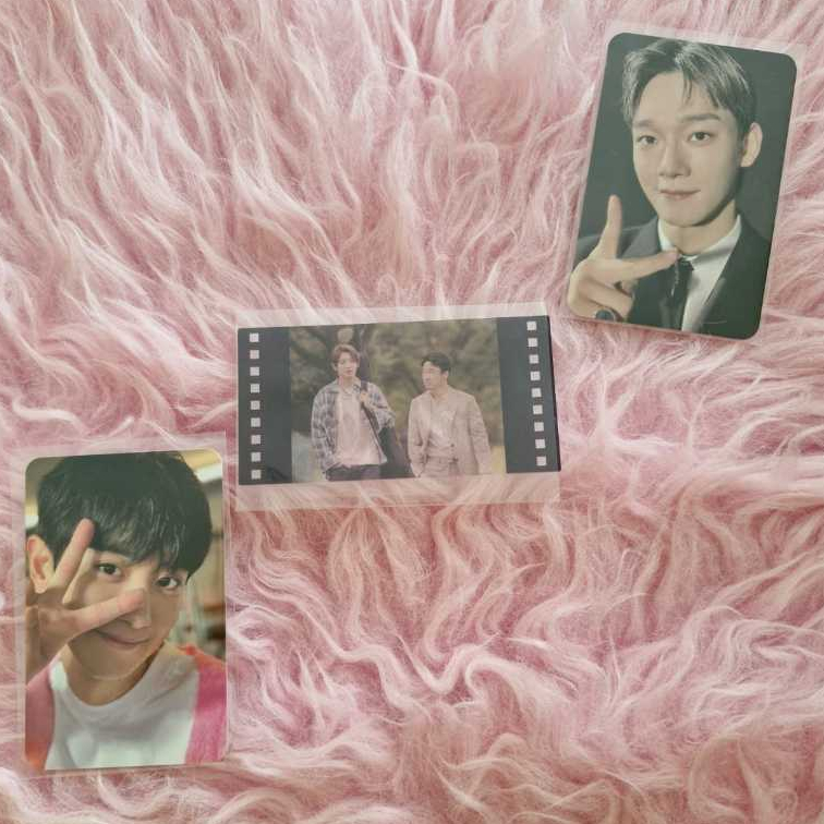 Photocard (PC) Chanyeol Chen EXO [MD Fanmeet OÇLOCK Acrylic, ALBUM OST THE BOX, MUMO EXIST]