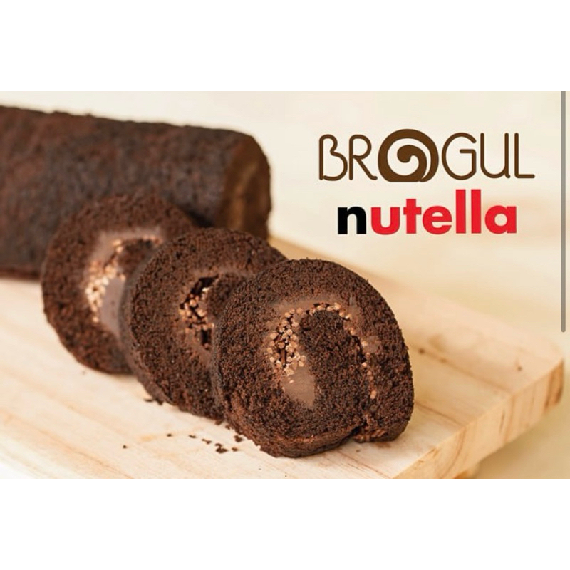 

BROGUL - Brownies Gulung Coklat / Kacang / Nutella / Keju