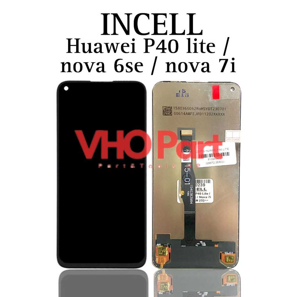 LCD Touchscreen Fullset Huawei P40 Lite / Nova 6SE / Nova 7i