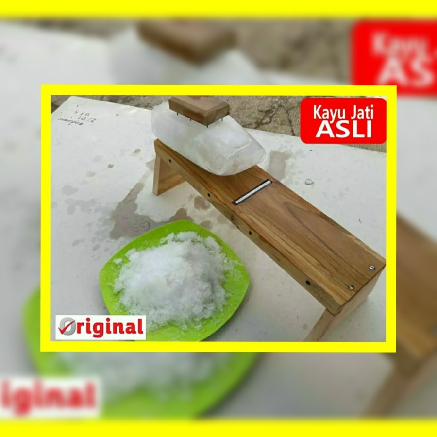 Alat serut es serutan es batu es kepal milo manual pisau baja Alat pembuat serut es batu