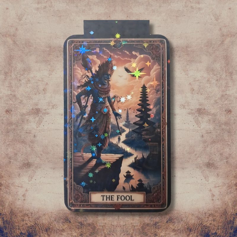 

Pembatas Buku | Pembatas Buku Magnet | Pembatas Buku Magnet The Fool Tarot | Magnetic Bookmark | The Fool Kartu Tarot Pembatas Buku | Magnetic Bookmark The Fool Tarot