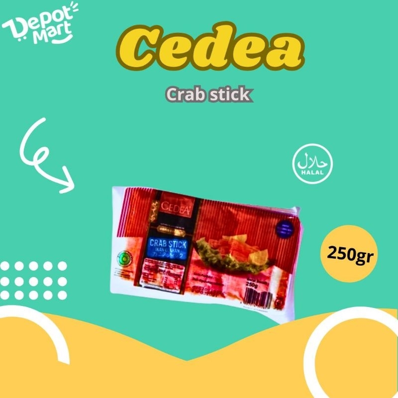 

Crab Stick / Olahan Stik Kepiting Cedea 250 Gram dan 1 Kg