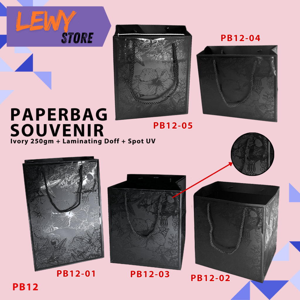 

Paper Bag Hadiah Jumbo / Premium Gift Bag / Tas Kado Jinjing / PB12