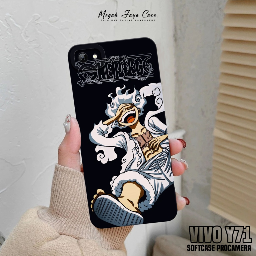Case Vivo Y71  - Casing Vivo Y71 Terbaru Motif Lufy Gear 5 - Mika Hp - Cover Hp - Kesing - Kondom Hp