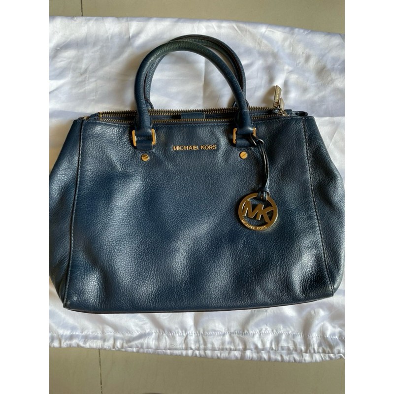 MICHAEL KORS BLUE SLING BAG