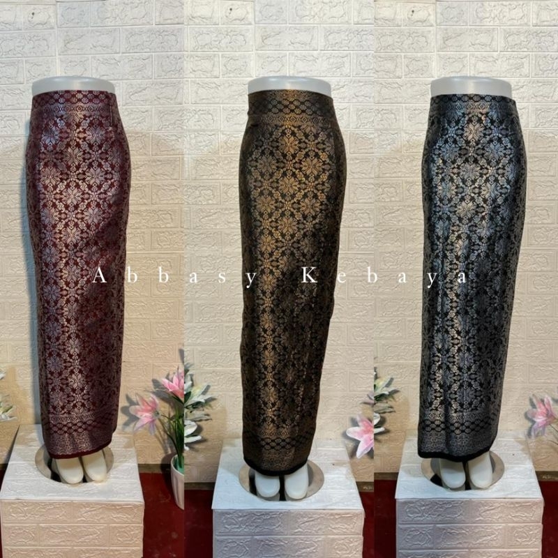 ROK SONGKET LILIT PALEMBANG / Rok Lilit Songket Premium / Bawahan kebaya / Kain songket / Songket ke