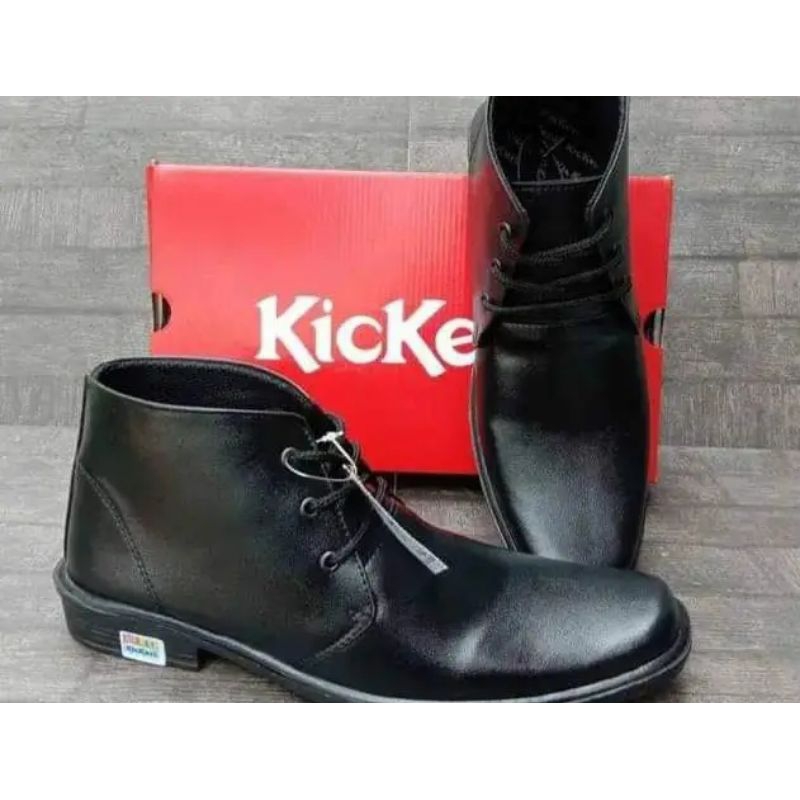 Sepatu pdh tali pria asli keren banget