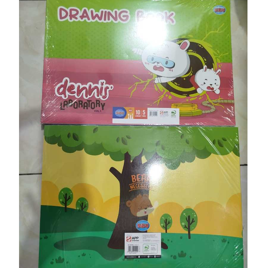 

Buku Gambar Sidu A3 - 10 Lembar