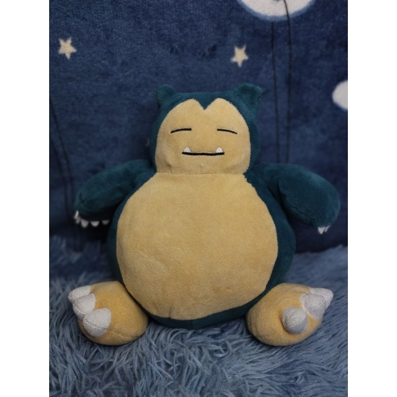 NINTENDO ( CUTTING BRAND ) POKEMON SNORLAX PLUSH Boneka Pokemon Snorlax Lucu dan Ganci Snorlax Lucu 