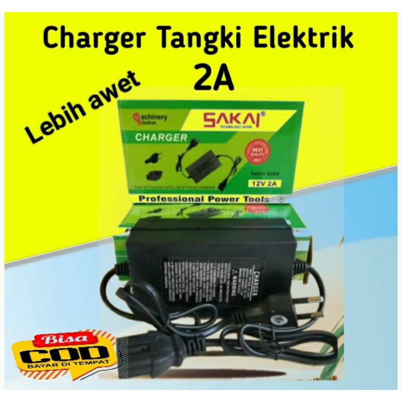 cas charger aki tangki elektrik sebaguna 12 volt