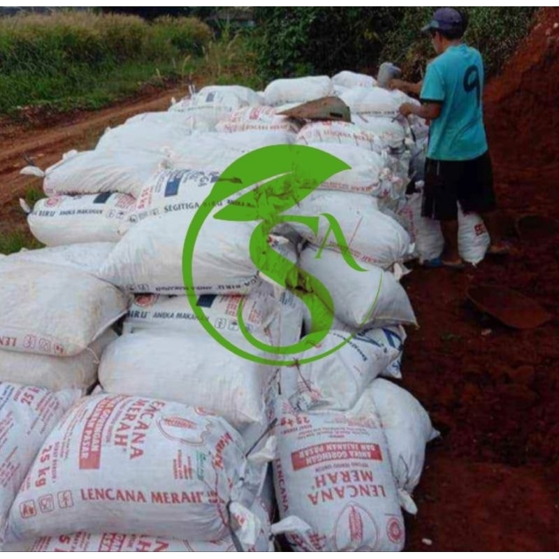 tanah merah 1 karung media tanam tanah merah halus