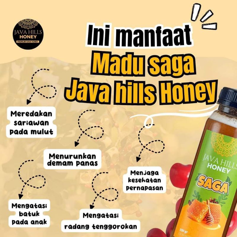 

Madu saga Java hills honey