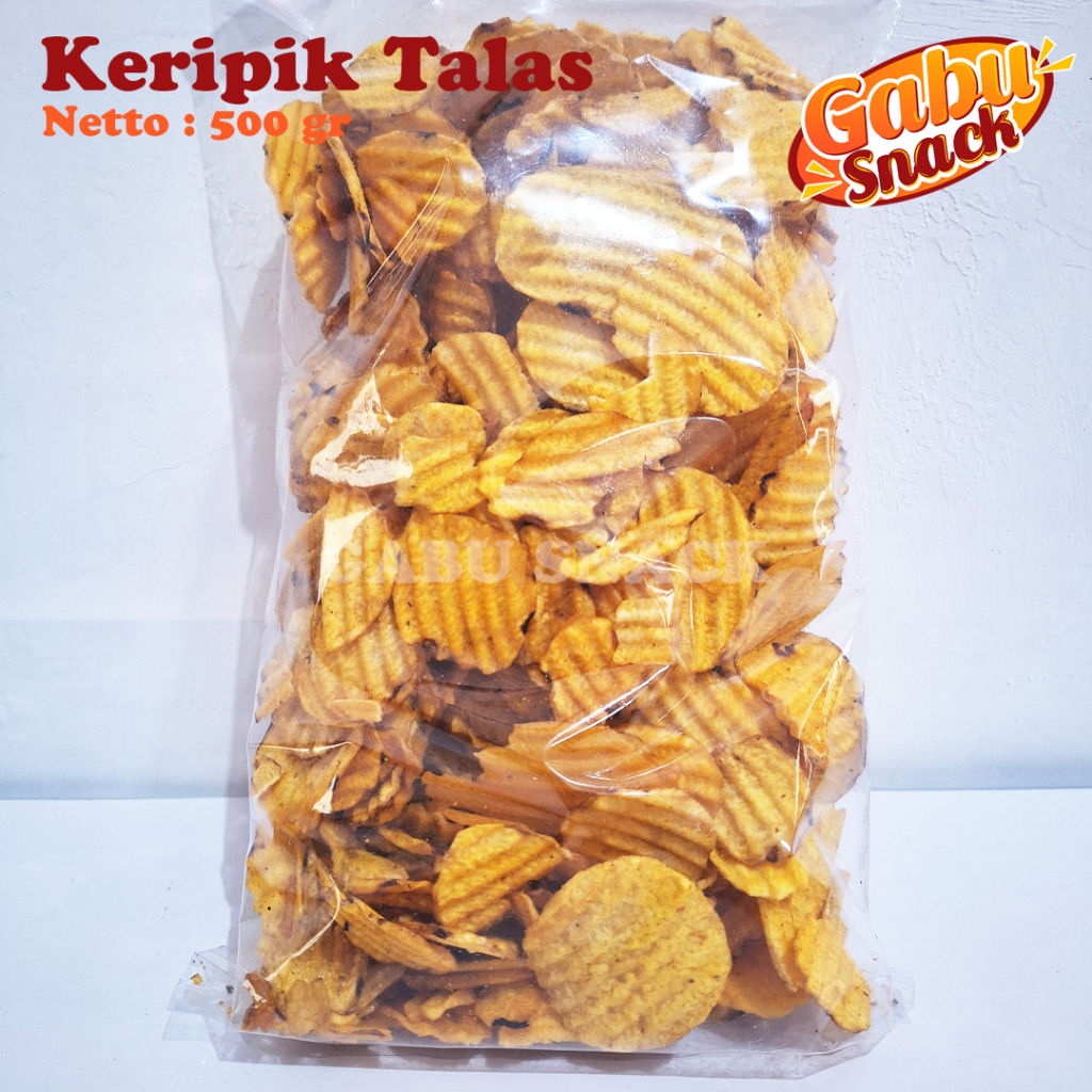 

Keripik Talas Original 500 gr / kiloan grosir termurah