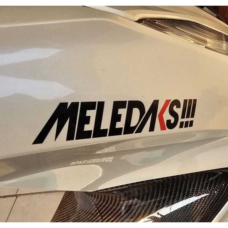 Sticker cuting meledaks buat motor dan mobil kata kata yang lagi viral tiktok berkualitas HITS
