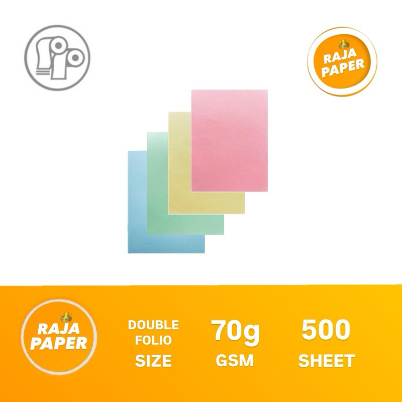 

Kertas HVS Warna 70 Gsm Double Folio 500 Lembar By PARISINDO . ( 430 Mm x 330 Mm ) / ( 43 Cm x 33 Cm ) , 70 Gr / 70 Gram , 1 Rim / 500 Lbr / 500 Pcs , Kertas Print , Kertas Fotocopy , Fotocopy Paper , Kertas Photocopy .
