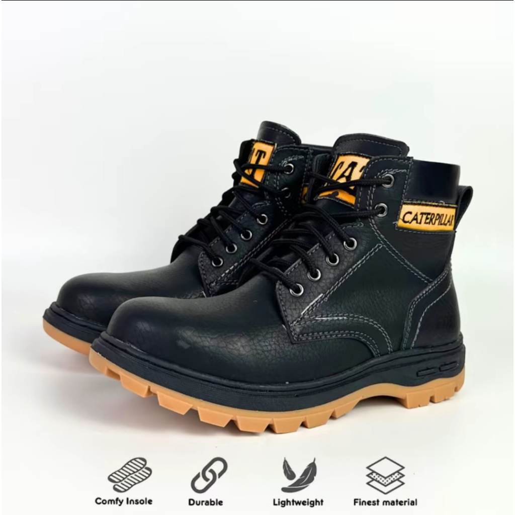 Sepatu Safety Boot Pria Sepatu Boot Pria Kulit