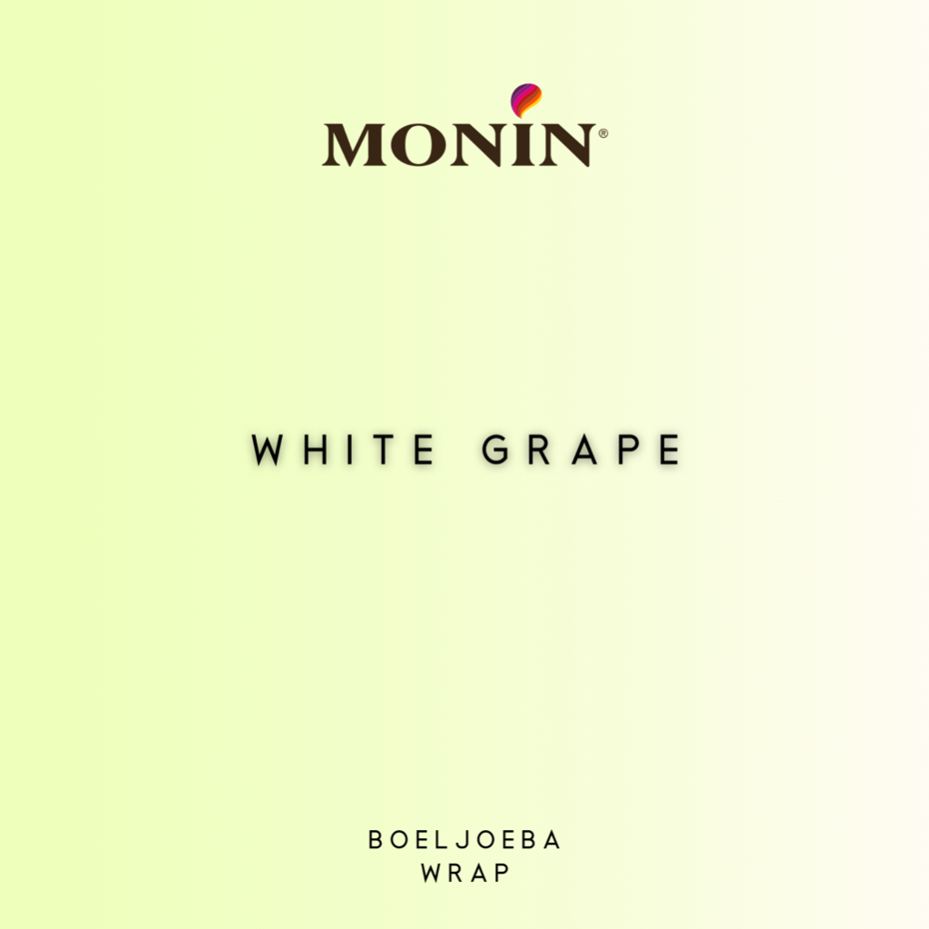 

Monin White Grape Syrup Repack [30, 50, 100] g