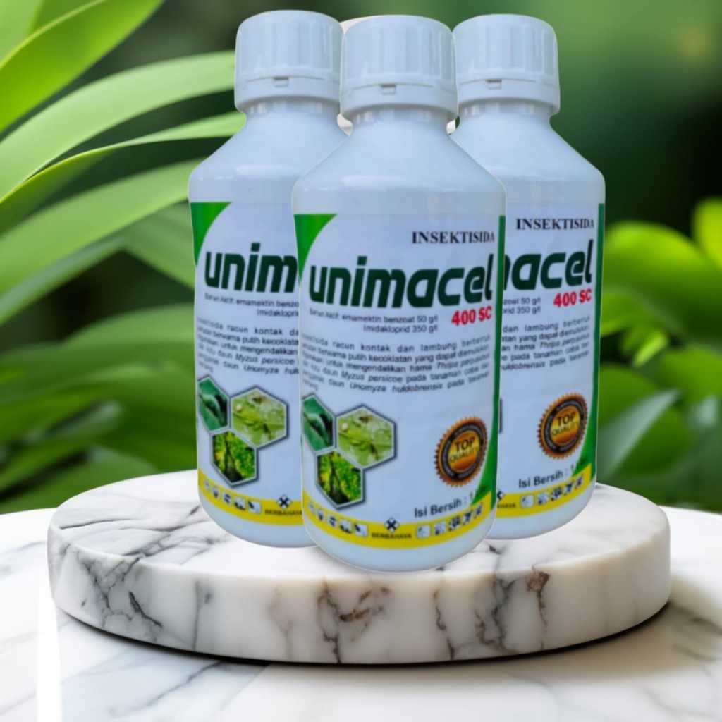 Unimacel 250ml Promo Grosir Obat Hama Tanaman/insektisida/unimacel/emamektin/pupuk/Hama/tani