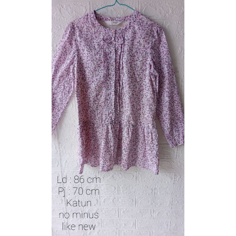 PL Blouse Remaja Cantik Bunga bunga