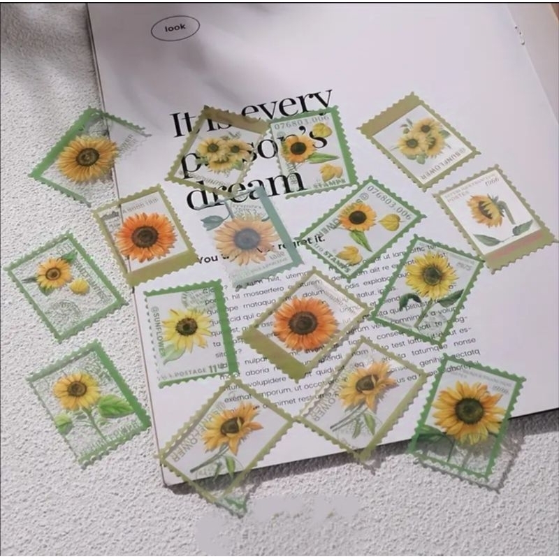 

NONS PROJECT STIKER WATERPROOF STAMP SUNFLOWER