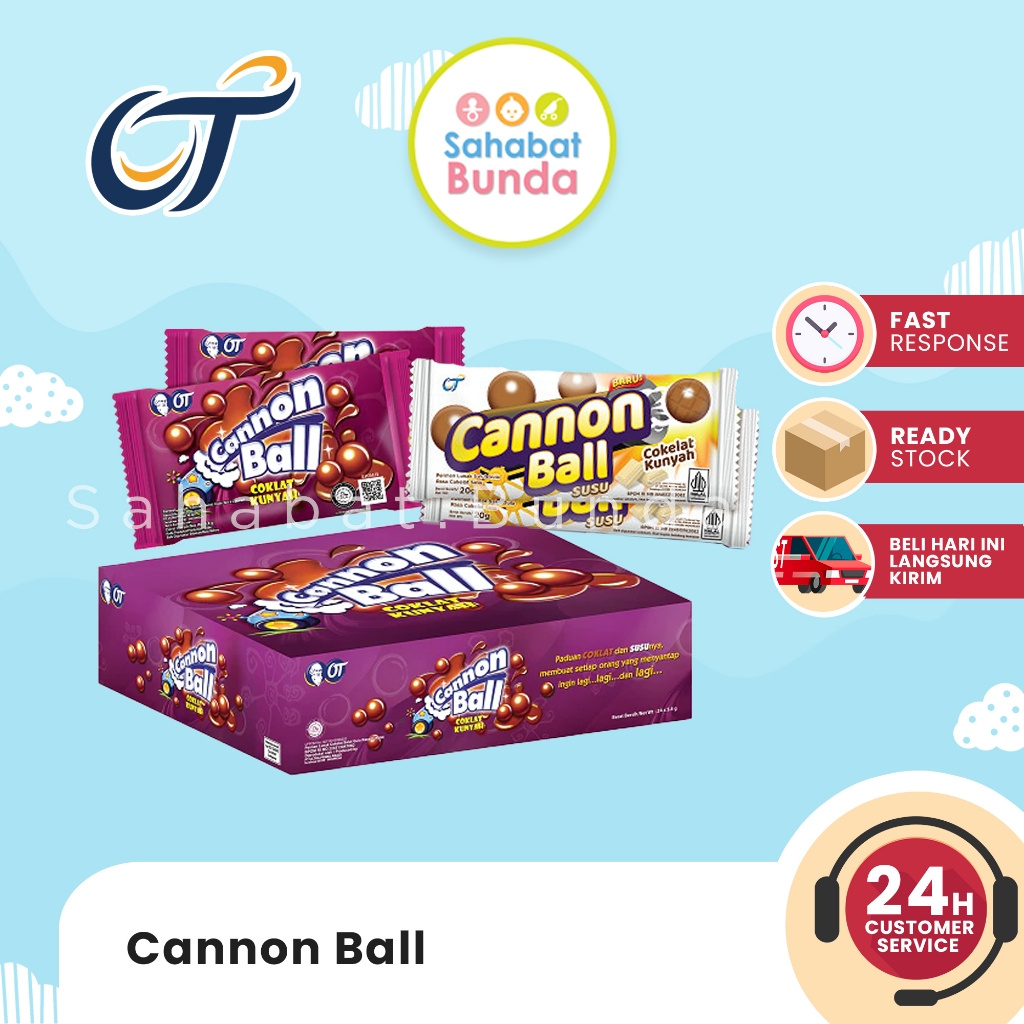 

CANNON BALL Bola Bola Cokelat