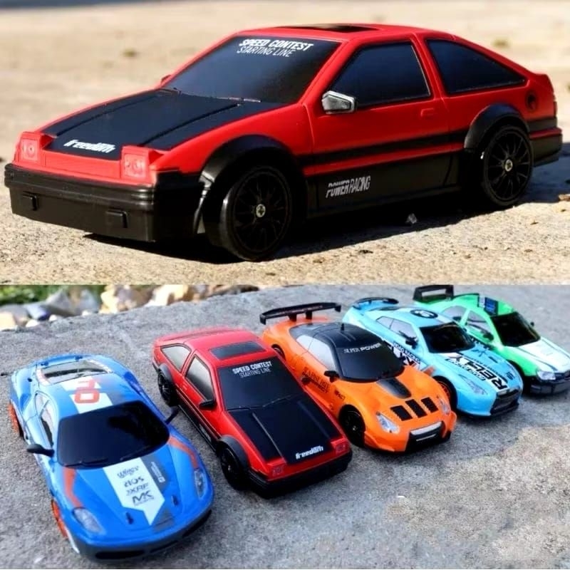 Rc Mobil Drift Huangbo Hb toys GTR  high speed skalla 1/24