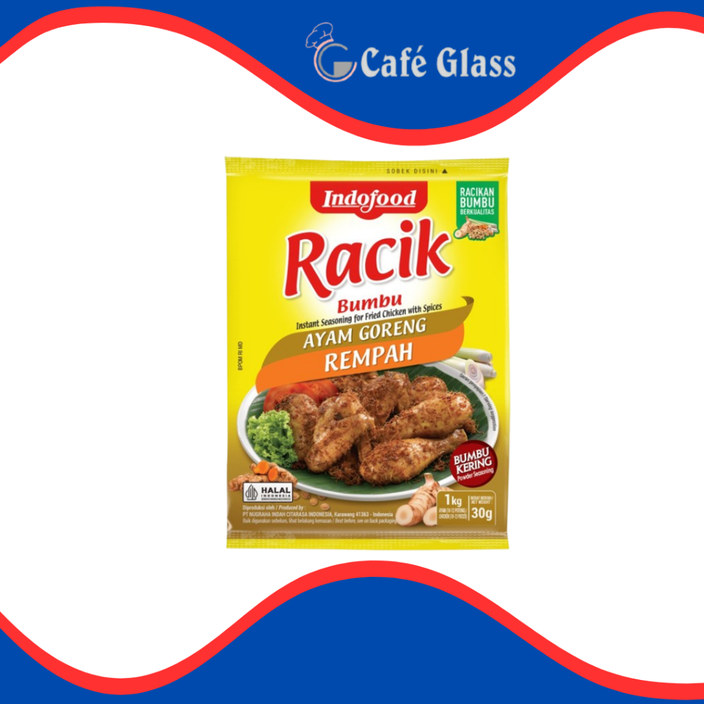 

Indofood Racik Bumbu Instan Ayam Goreng Rempah 30Gr