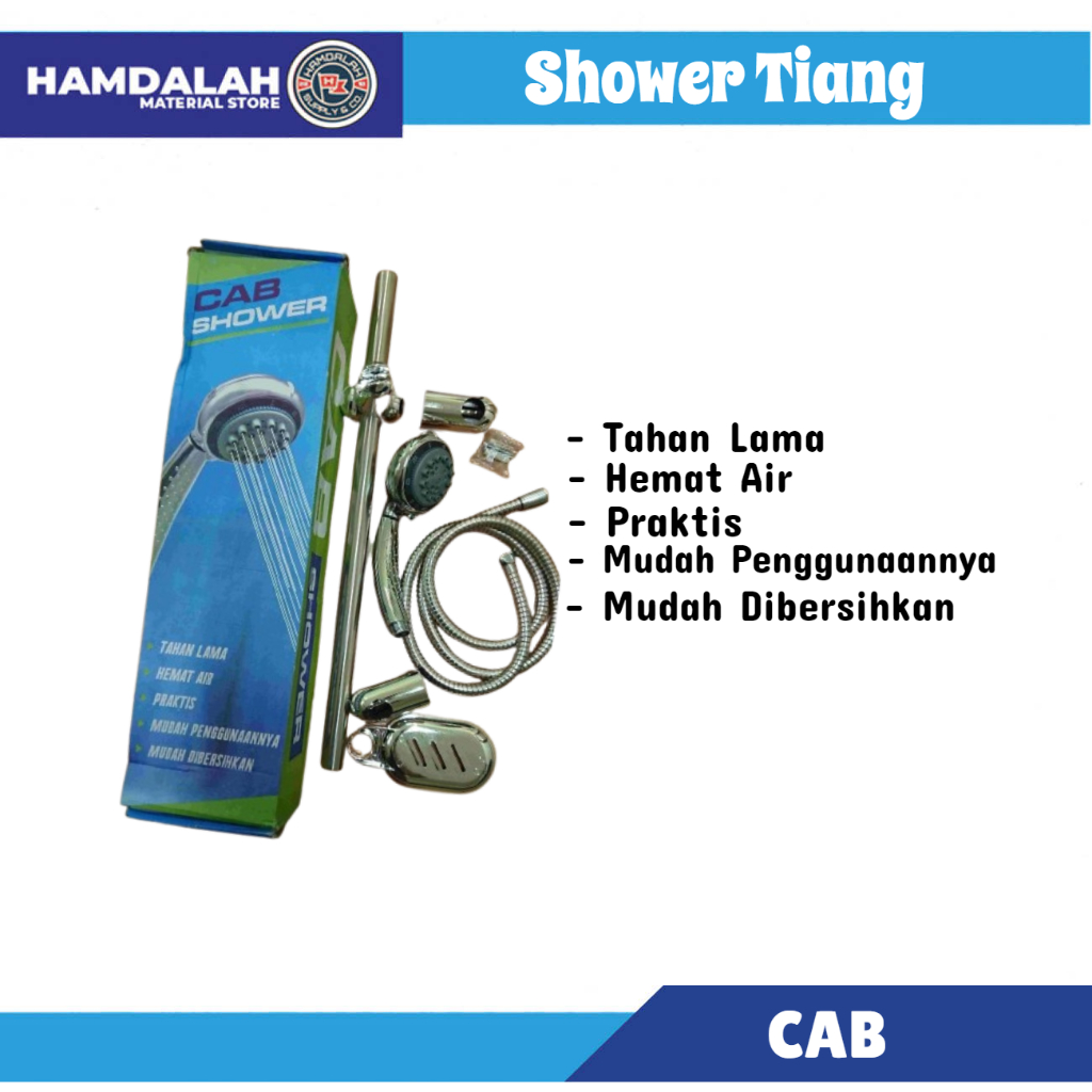 Hand Shower tiang Stainless CAB